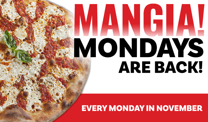 Mangia! Mondays are back