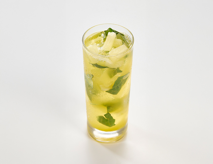 Pineapple Basil Mule