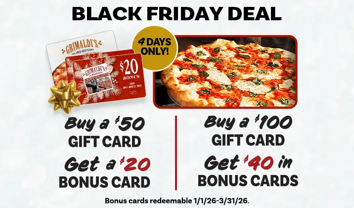 Black Friday Bonus Card Promotion
